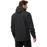 Jack Wolfskin Zunanja jakna 'HIGHEST PEAK 3L' črna | Shoptok.si