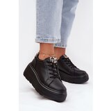 VINCEZA Leather Women's Sneakers On Platform Leopard | shoptok.hr