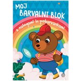Mladinska Knjiga Moj barvalni blok - medvedek Cene