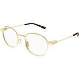 Saint Laurent SL785 002 ONE SIZE (50) Zlata/Kristalna Cene