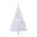  Umjetno božićno drvce s stalakom Bijelo 150 cm PVC i čelik | shoptok.hr