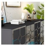 Hanah home irmak - anthracite, silver anthracitesilver console | ePonuda.com