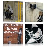  Slika - Banksy - Street Art 40x40 Cijene