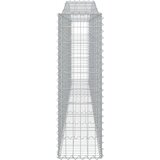  Lučne gabionske košare 5 kom 400x30x100/120cm pocinčano željezo | shoptok.hr