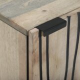 vidaXL Ormarić za umivaonik s policom s pohranom s vratima Smeđa 38 x 33.5 x 48 cm | shoptok.hr