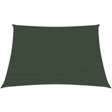  Jedro za zaštitu od sunca 160 g/m² tamnozeleno 4/5 x 4 m HDPE | shoptok.hr