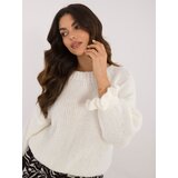 Italy Moda Sweater-MI-SW-2912.10X-ecru Cene