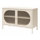 Støraa kremno bela kovinska vitrina 100x64x40 cm luna – | Shoptok.si