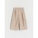 Reserved Girls` trousers - bež Cene