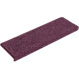  Prostirke za stepenice 15 kom 65x21x4 cm tamnoljubičaste pravokutne rubove | shoptok.hr
