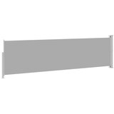  Uvlačiva bočna tenda za terasu 140 x 500 cm siva | shoptok.hr