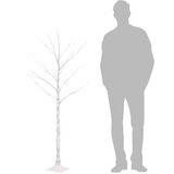  LED drvo bijele breze s 72 toplih bijelih LED žarulja 150 cm | shoptok.hr