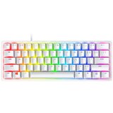 Razer Huntsman Mini Mercury Edition 60% Opto-Gaming Keyboard (Clicky Purple Switch) | Eponuda.com