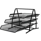  Ladice za spise 3 nivoa žica CRNA | Eponuda.ba