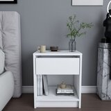 Hanah home Sheridan - White White Nightstand