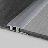 LOGOCLIC Prijelazni profil (Mat plemeniti čelik, 0,9 m x 27 mm, Vrsta montaže: Uticanje) Cijene