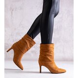 Gemre Brown stiletto ankle boots Bileis | shoptok.hr