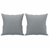  2-dijelni set sofa s jastucima svjetlosivi od tkanine | shoptok.hr