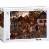 Serbian Art collection puzzleuroš predić - vesela braća - 1000 delova Cene