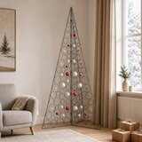  Metalna božićna jelka KUOPIO 210 cm Čelik Crna | shoptok.hr