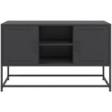 TV ormarić crni 100,5x39x60,5 cm čelični | Eponuda.ba