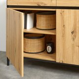 Bessagi Home komoda jasmina, barva hrasta | Shoptok.si