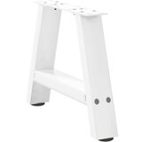 vidaXL Noge kavne mize v obliki črke A 2 kosa bele barve 30x(30-31) cm, (21828672) | Shoptok.si