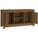 TV ormarić boja meda 103 x 36 5 x 52 cm od masivne borovine | shoptok.hr