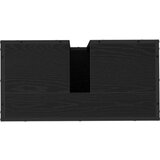 vidaXL Komplet pohištva za kopalnico 4 pcs Črni hrast 65 x 33 x 60 cm | Shoptok.si