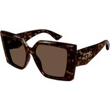 Alexander Mcqueen AM0467S 002 ONE SIZE (56) Havana/Rjava Cene