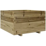 Maison Chic Vrtno cvetlično korito - Cvetlični Lonec 80x80x49,5 cm impregnirana borovina, (21788650) Cene