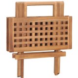  3-dijelni sklopivi vrtni blagovaonski set od masivne tikovine | shoptok.hr