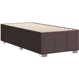 vidaXL okvir za krevet tamnosmeđi 100x200 cm od tkanine | shoptok.hr