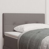  Naslon za glavu s gumbastim prešanjem taupe 100 cm tkanina | shoptok.hr