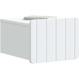  Stenski nočni omarici s predalom 2 pcs Bela 33 x 34,5 x 24 cm, (5000210026) | Shoptok.si