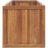  Vrtna posuda za sadnju 200 x 50 x 50 cm od masivne tikovine | shoptok.hr