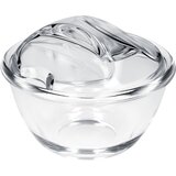 KADAX Sladkornica Sladkornica s pokrovom Steklena posoda za sladkor Elegantna, (5000351944) | Shoptok.si
