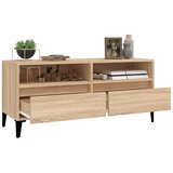 TV ormarić boja hrasta sonome 100x34,5x44,5cm konstruirano drvo | shoptok.hr