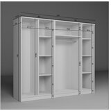 Hanah home ormar bele boje kardelen 1600 104 | ePonuda.com