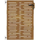  Vrtna vrata 85 x 150 cm od čelika COR-TEN četvrtasti dizajn | shoptok.hr