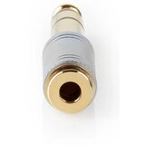 Nedis Stereo Audio Adapter CAGC23930ME, 6.35mm Muški na 3.5mm Ženski, Pozlaćeni Kontakti, Metal, Sivi Cene