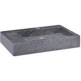 vidaXL Umivalnik črn 58x39x10 cm marmor | Shoptok.si