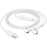 Oem Mayaxess, Žične USB-C slušalke z vgrajenim mikrofonom za Xiaomi 14T, Bela, (5000299349) | Shoptok.si