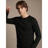 Sinsay Pamučna majica s dugim raglan rukavima | shoptok.hr