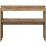 vidaXL Konzolni stol Artisan hrast 102x30x80 cm izrađeno drvo | shoptok.hr