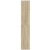 Ormarić za cipele s 4 ladice boja hrasta 80 x 34 x 187 5 cm | shoptok.hr