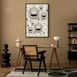  Slika - Enchanted in the Frost (1 Part) Vertical 40x60 U crnom drvenom okviru | shoptok.hr