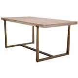 Mauro Ferretti Blagovaonski stol u prirodnoj boji 180x90 cm Ankara – | shoptok.hr