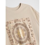 Sinsay Pamučna majica u boho stilu | shoptok.hr
