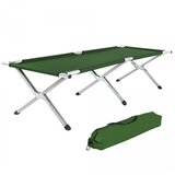  INLEA Sklopiva kamping ležaljka CampSteel – zelena | shoptok.hr